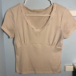 Beige Top